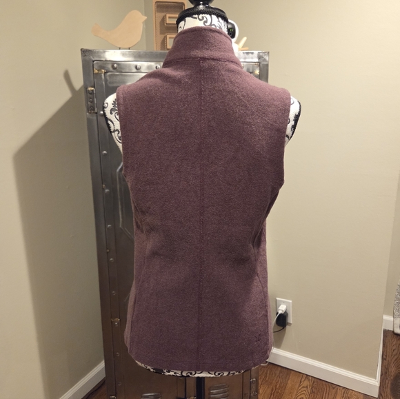 Ibex Womens Merino Wool Zip Up Vest sz Med - Picture 2 of 4